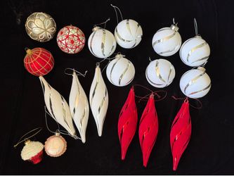 Christmas Ornaments Set of 18