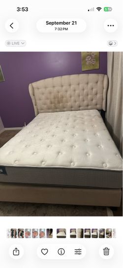 Queen bed