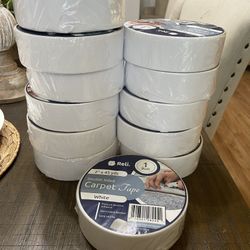 Carpet Tape Size 2” X 45 Yards New $10 Each 