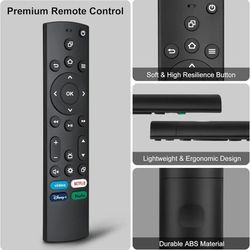 Replacement-Remote for All Insignia-Toshiba-Pioneer-Smart-TVs