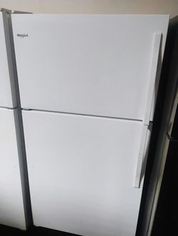 Whirlpool Top Mount Refrigerator White