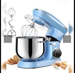 9.5 Qt Stand Mixer, 10-Speed Tilt-Head Food Mixer, Vezzio 660W Kitchen Electric Mixer with Stainless Steel Bowl, Dishwasher-Safe Attachments for Most 