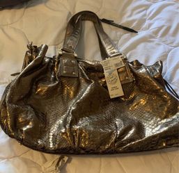 New Bronze Leather Handbag