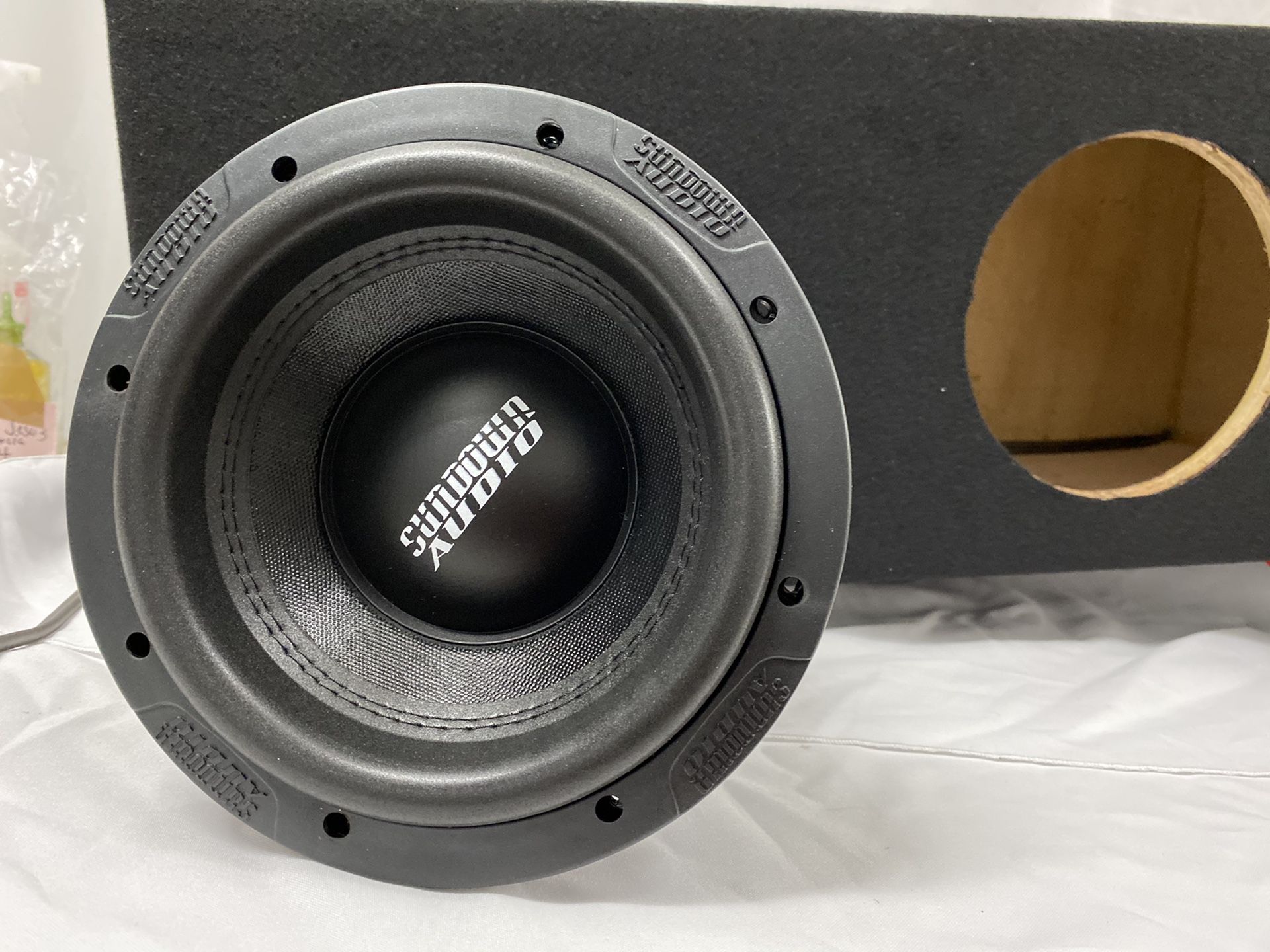 Sundown X8 V3 competition 8 inch sub (NO BOX) JL Audio Kicker Rockford
