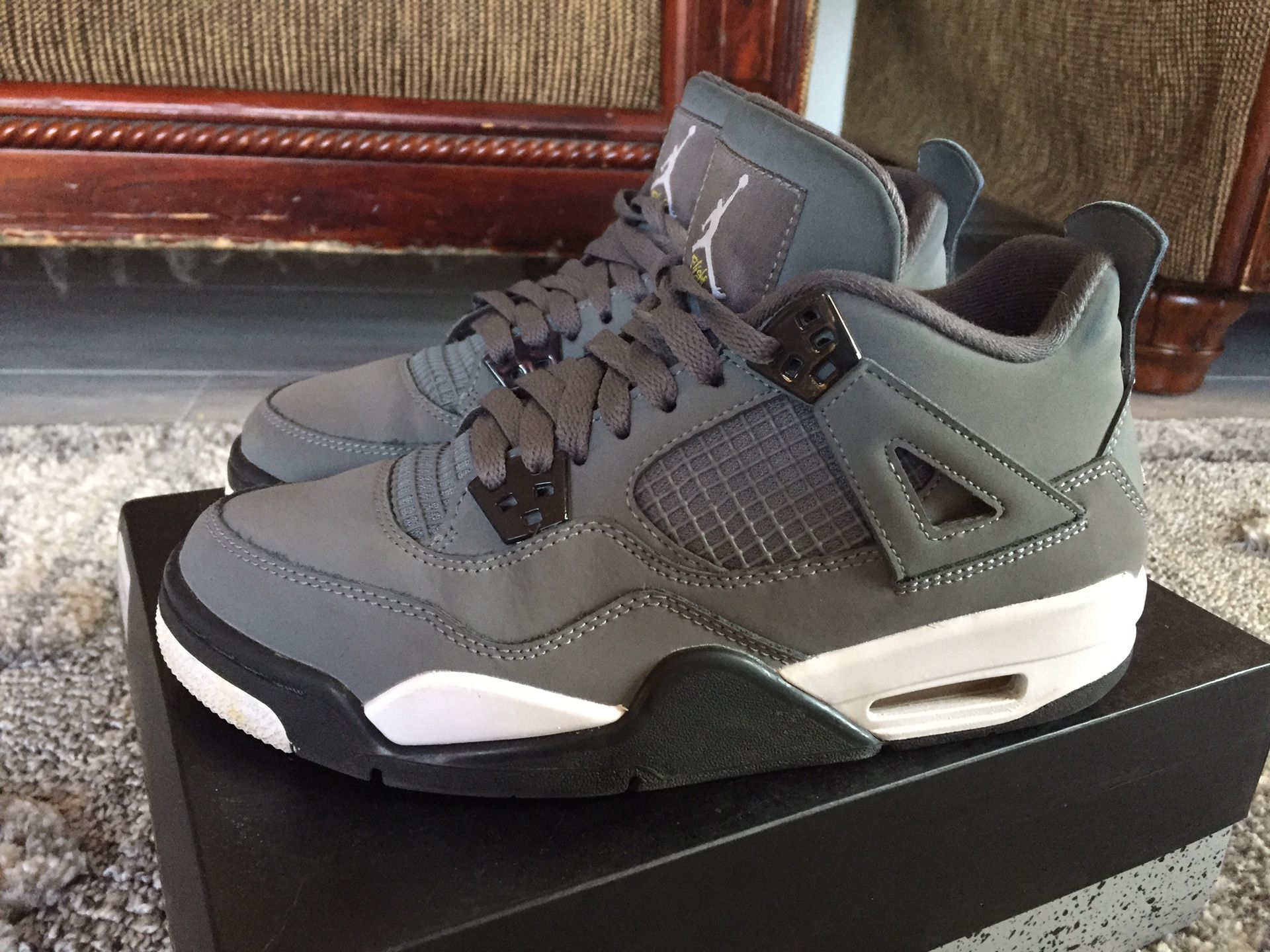 nike air jordan retro 4 cool grey