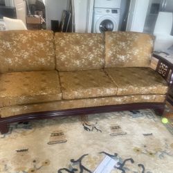 Antique Oriental Sofa Solid Rosewood 