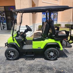 New Lifted Lithium Golf Cart 