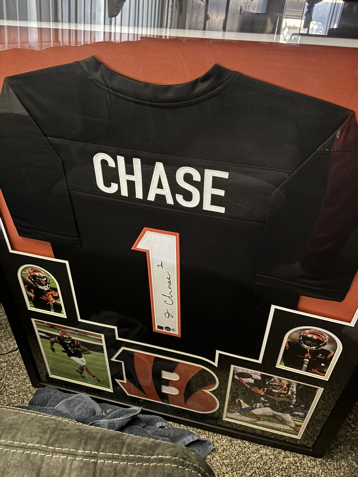 Signed And Framed Jersey