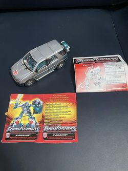 Transformers RID X-Brawn Deluxe Class (2001) - 100% Complete with Manual & Card