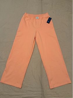 PARKE x target high rise boxer sweatpants Peach Orange color