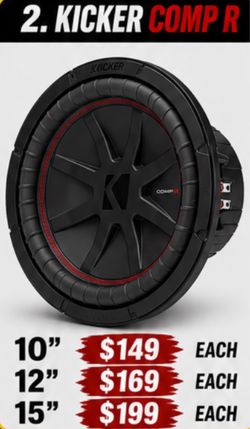 Kicker Comp-R On A Deal!!!