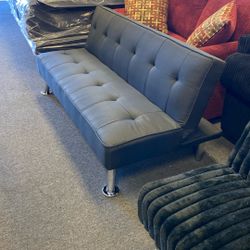 New Charcoal Black Futon New. $250