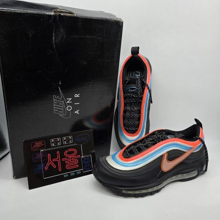 Nike KOREA Limited Edition Sneakers Shoes Women AIR MAX 97 SEOUL