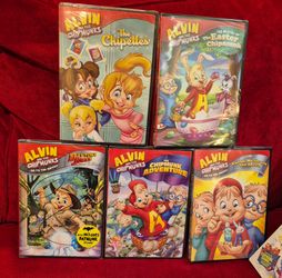NEW- Alvin and the Chipmunks DVD Lot of 9