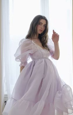 Selkie french puff dress XS NWT