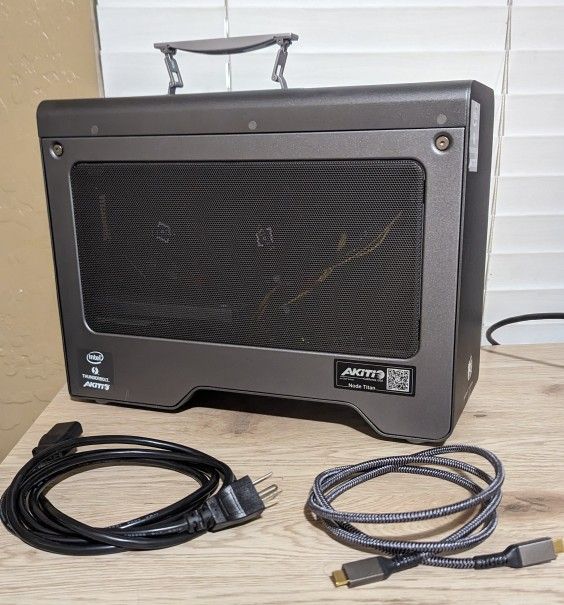 Used eGPU ( AkiTio Node Titan, RX 580 8Gb) for Sale in Avondale, AZ ...