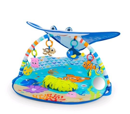 Disney Baby Finding Nemo Mr. Ray Ocean Light & Music Activity Play Gym