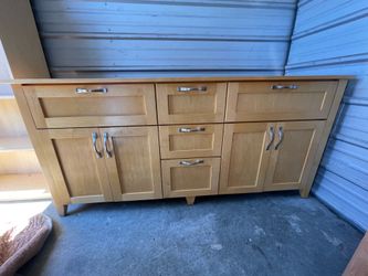Custom Built Maple Cabinet