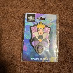 Disney Evil Queen Pink A La Mode Pin