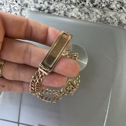 14k Gold name bracelet 