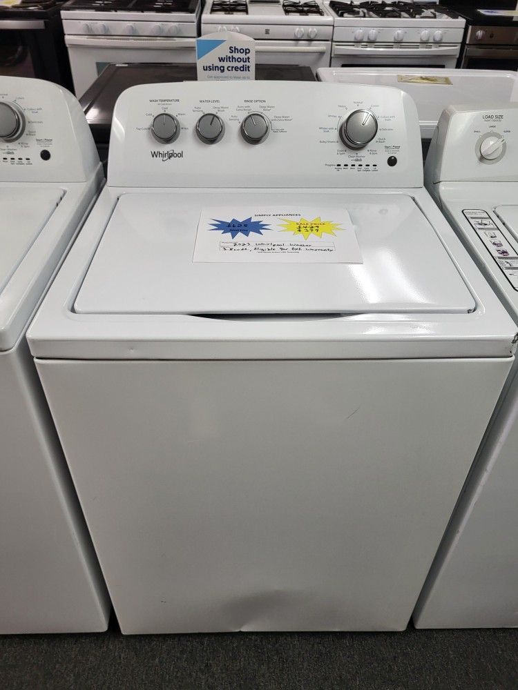 🎆4th Of July Sale! 2023 Whirlpool Top Load Washer-Warranty Included 