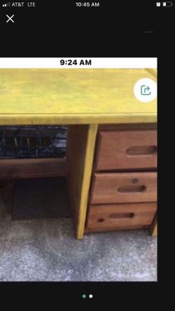 Desk W Drawers 