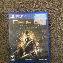 PS4 deus ex game