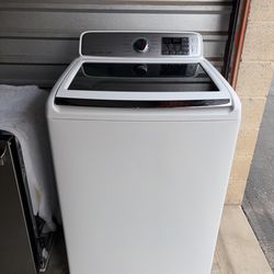 White Samsung Washer