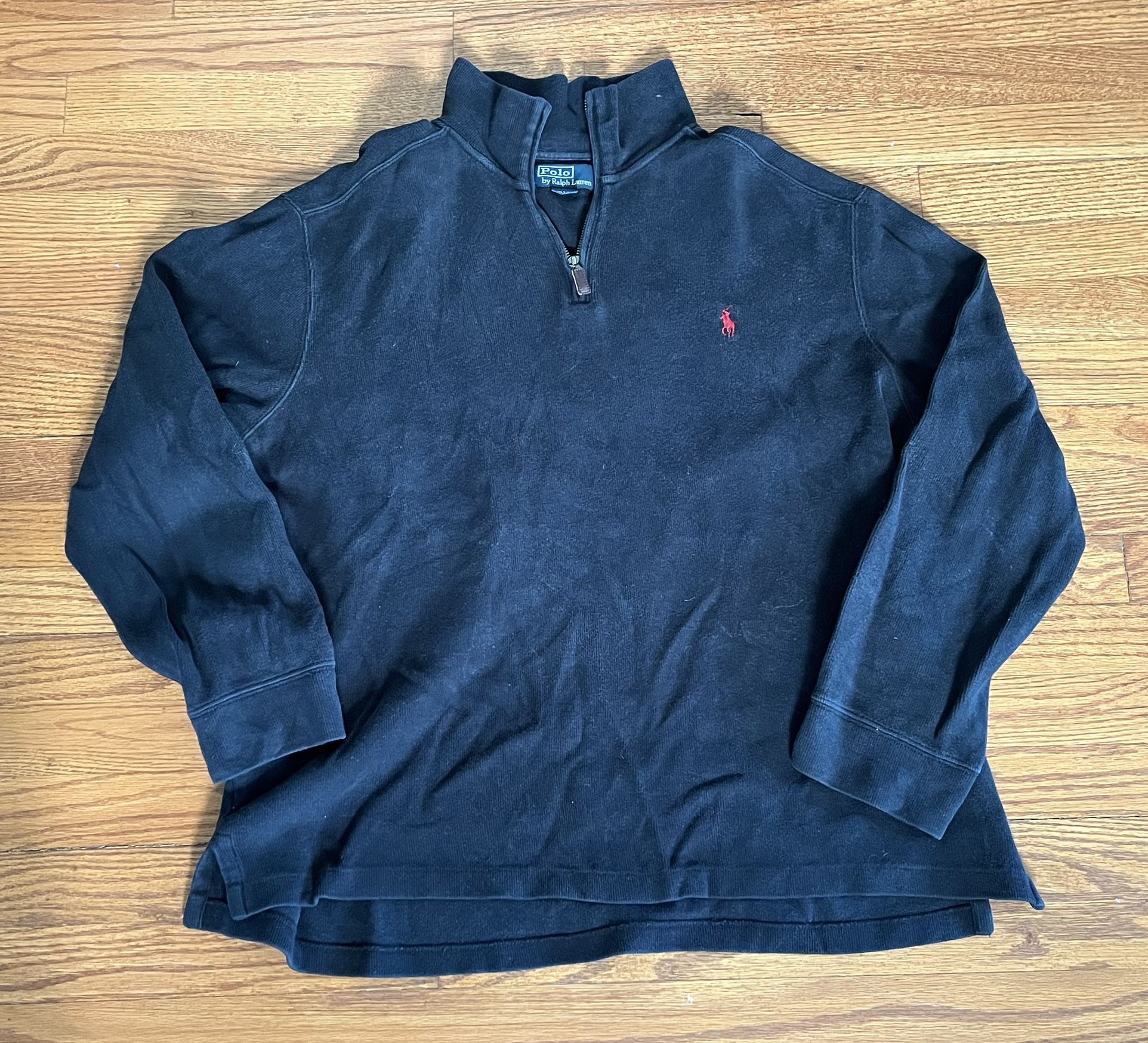 Polo Ralph Lauren Quarter Zip Pullover Sweater XL authentic