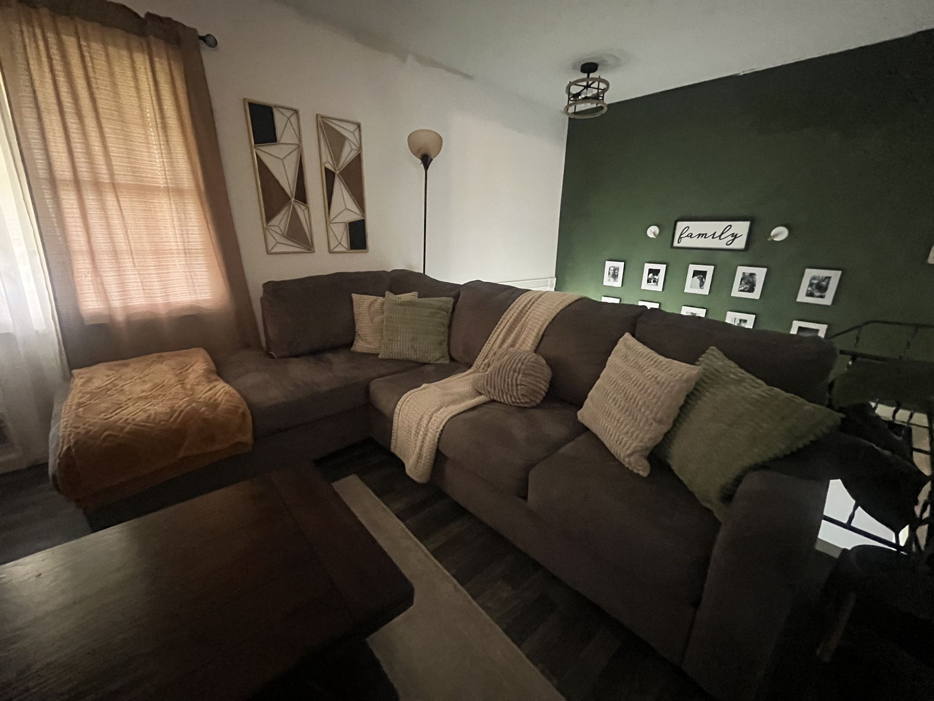 Gray Sectional Sofa