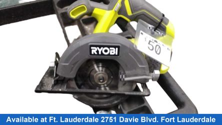Ryobi Pcl500 Green Cordless Circular Saw