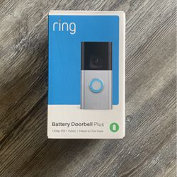 RING Battery Doorbell Plus