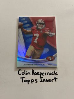 Colin Kaepernick San Francisco 49ers All-Pro QB Topps Short Print Insert Card.