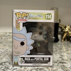 Rick with Portal Gun Pop