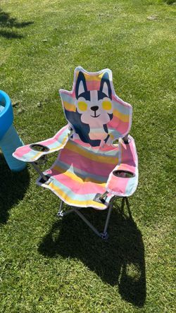 Kids beautiful folding chair great for camping