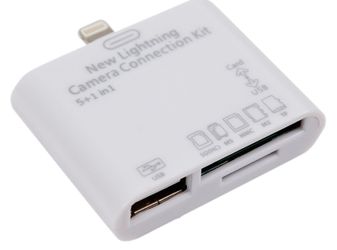 Connection adaptor kit for Apple devices USB 2.0 port