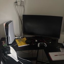 PlayStation 5 And Minister Two Controllers 