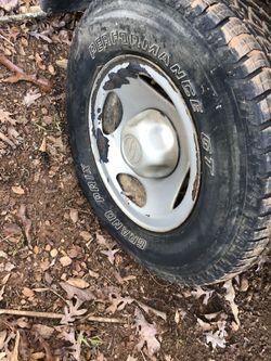 OEM Ford Ranger 14 Inch Rim’s, Tire, and Center Caps