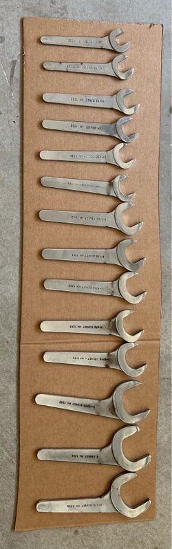 Bonney Service Wrench Set - 14 pics