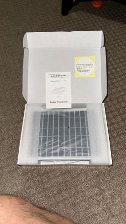 8W Ultra-Output] 1 Pack Solar Panel for Ring Camera Battery Models - 33% Faster Recovery for Spotlight Cam Plus/Pro & Stick Up Cam, Winter & Low-Light
