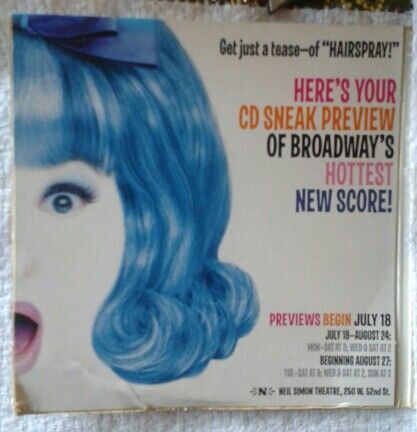 Mailers for Broadway Shows 2002/3
