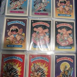 1985 Topps Garbage Pail Kids GPK 1st Series Stickers Complete Set