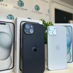 iPhone 15 Plus Unlocked 128Gb Black And Blue Comes With Warranty 