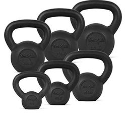 Multicolor Kettle Bells 5,10,15,20 ,25 And 30 Lbs 