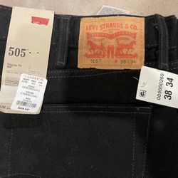 Band New Levi 505 38x34