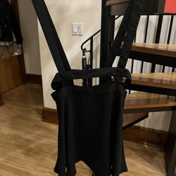 Skirt With Suspenders 