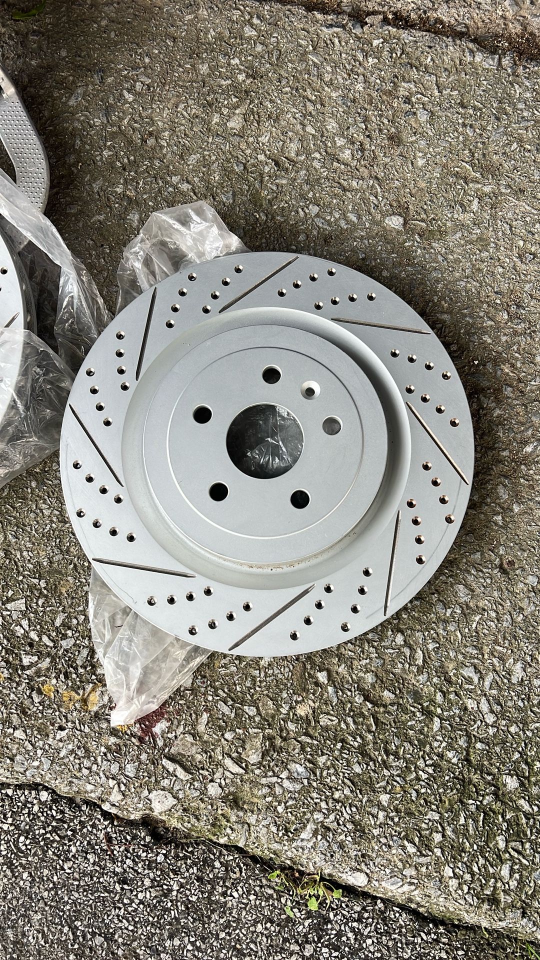Two Rear Brake Rotors 2010 SS Camaro