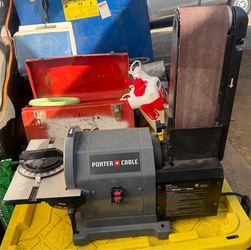 Disc and belt sander (Porter Cable)