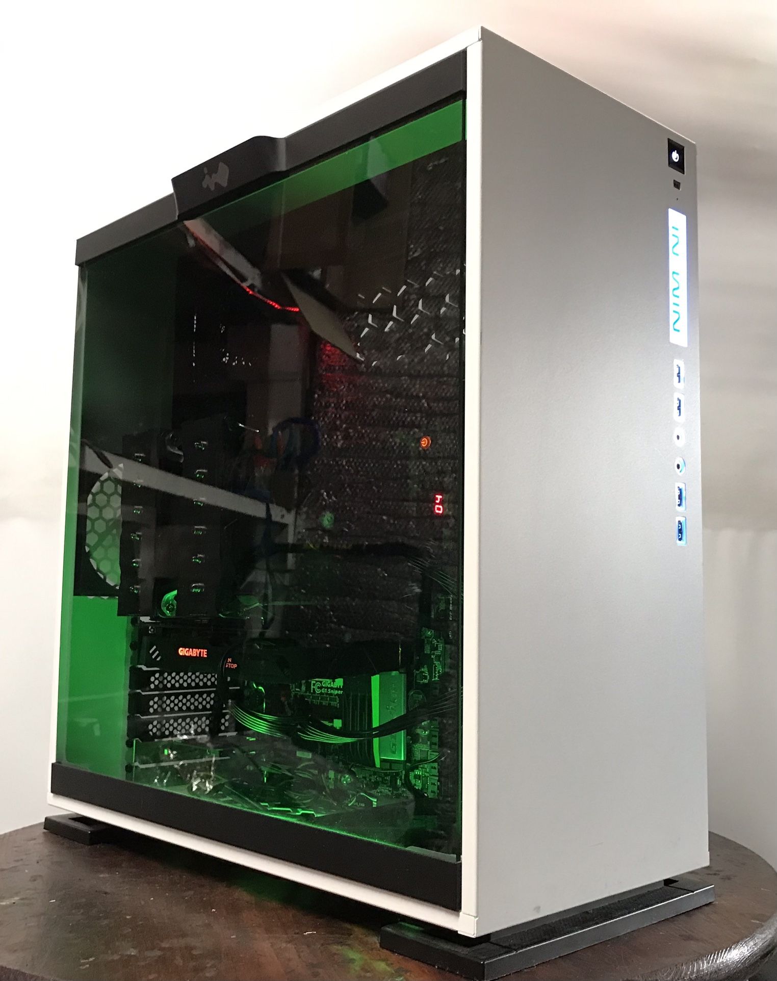 Intel Core I7-4770K RX 480 512GB SSD • 16GB RAM PC Gaming Editing Music Computer Studio streaming Day Trade
