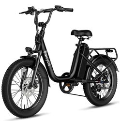 28 MPH Electric Bikes for Adults 20 x 3 inch Fat Tire Ebike with 90 Miles(PAS) Long Range 48V Removable Battery E-Bike 7...
